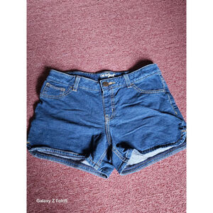 Girls Cat & Jack Blue Denim Shorts XL